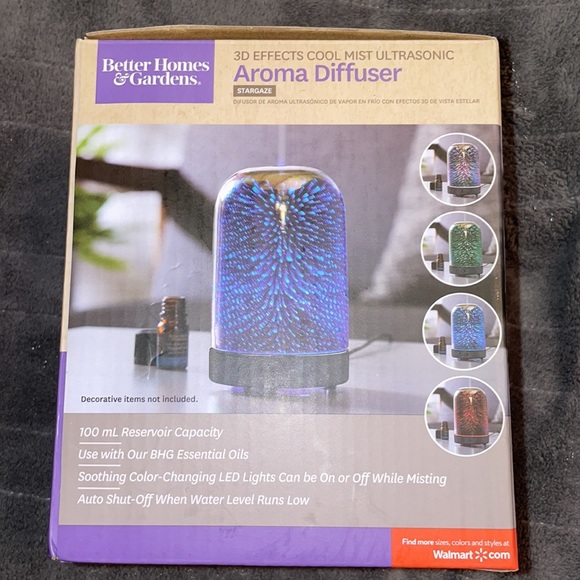 Better Home & Gardens Aroma Diffuser - two essential oils included - Picture 5 of 9